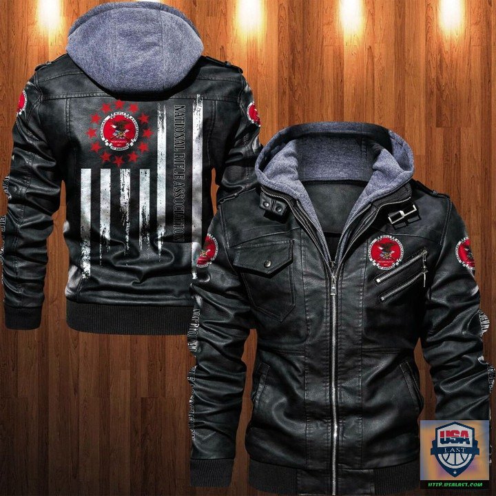 For Fans National Rifle Association Leather Jacket
