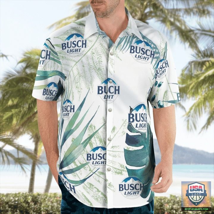 Excellent Busch Light Beer Hawaiian Shirts, Beach Short