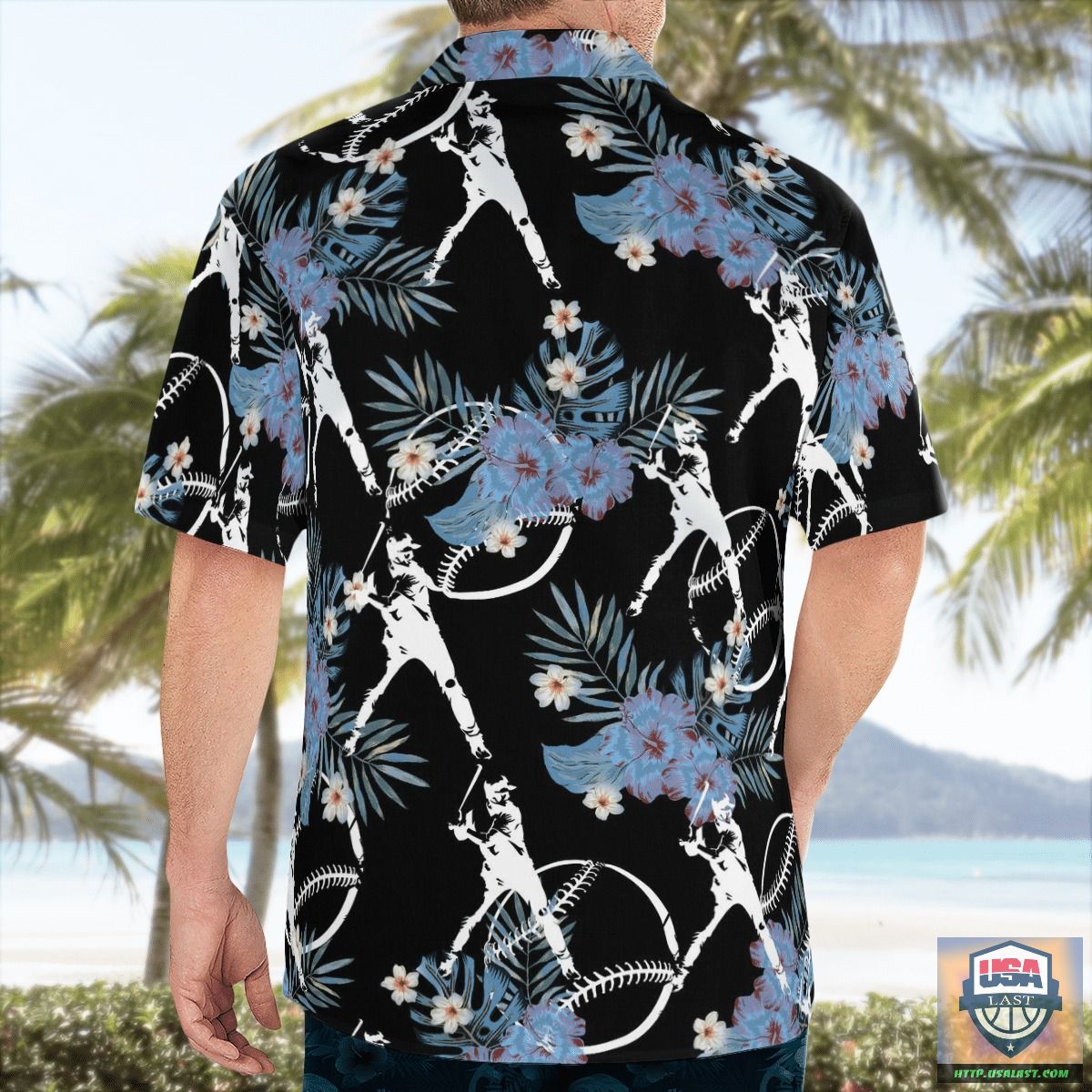Official Baseball Hawaiian Shirts, Beach Short