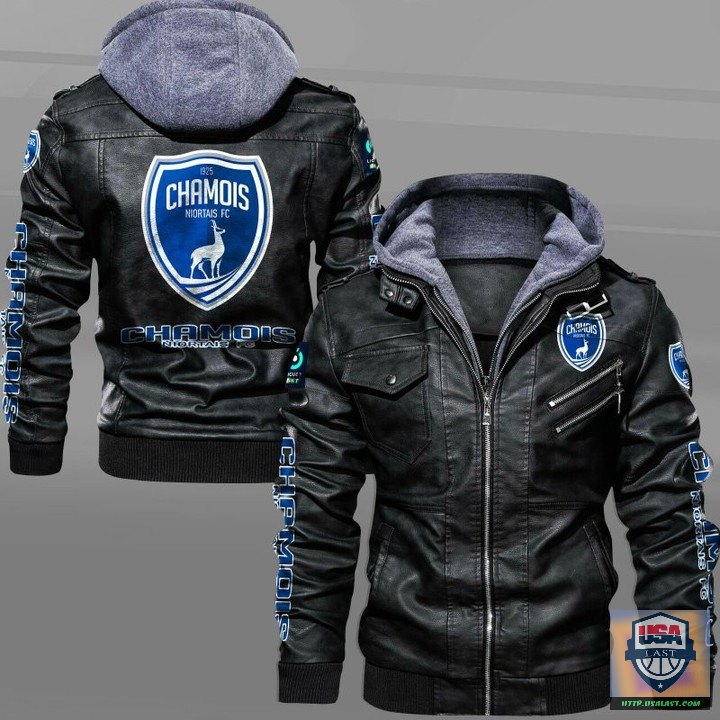 (Big Sale) Chamois Niortais FC Leather Jacket