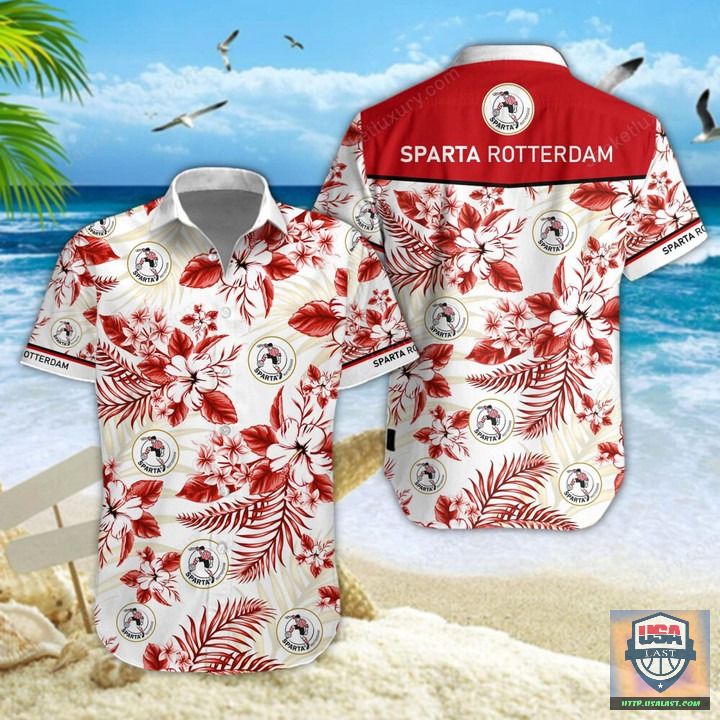 Ultra Hot Sparta Rotterdam F.C Aloha Hawaiian Shirt Beach Short