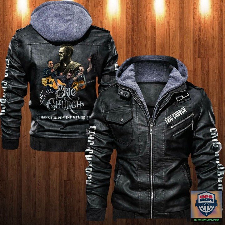 Discount Eric Church Leather Jacket