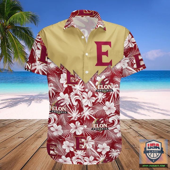 2022 Hot Sale Elon Phoenix NCAA Tropical Seamless Hawaiian Shirt