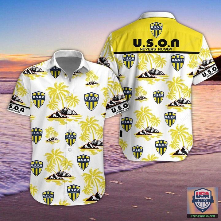 Available USON Nevers Hawaiian 3D Shirt Beach Short