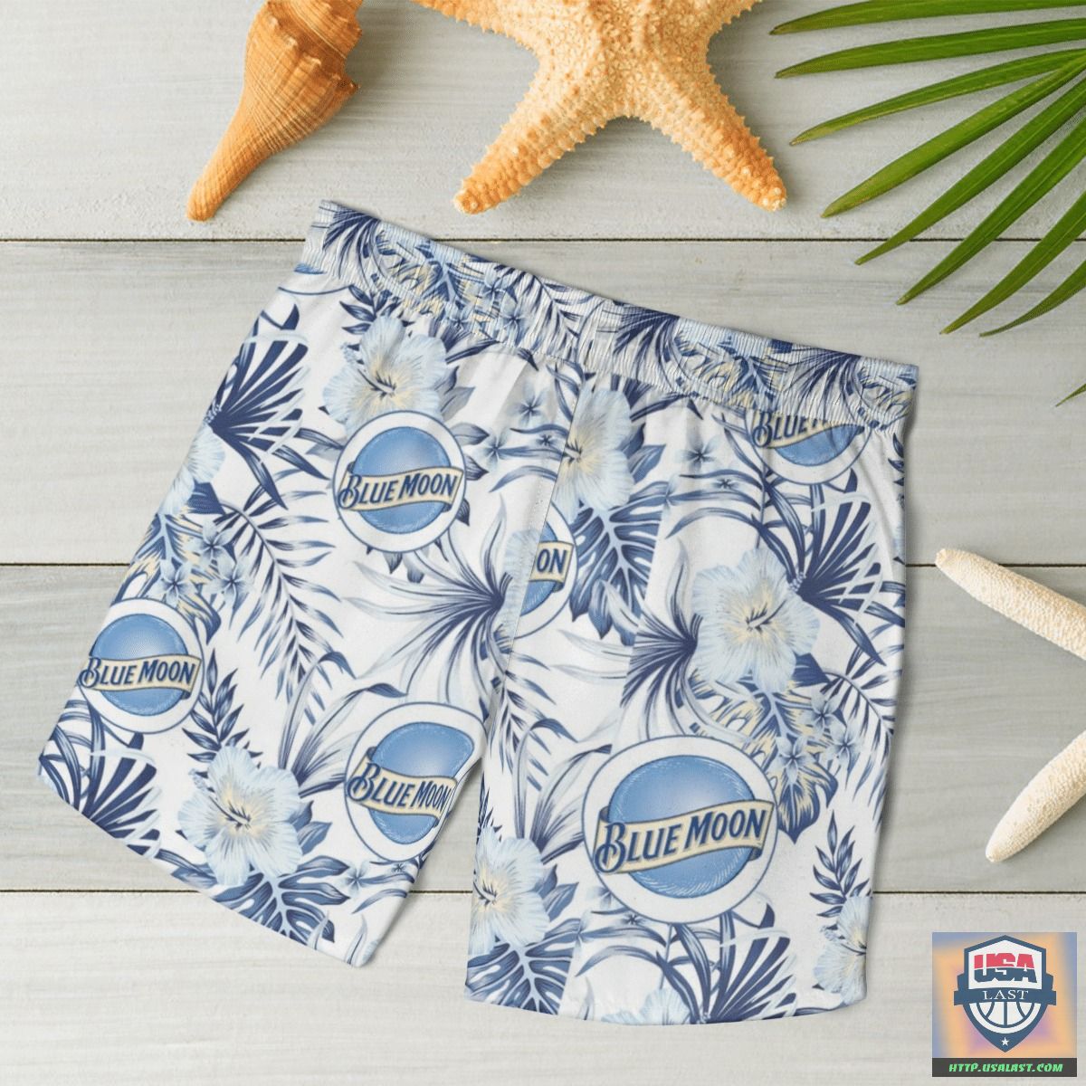 Nice Blue Moon Beer Hawaiian Shirts, Beach Short