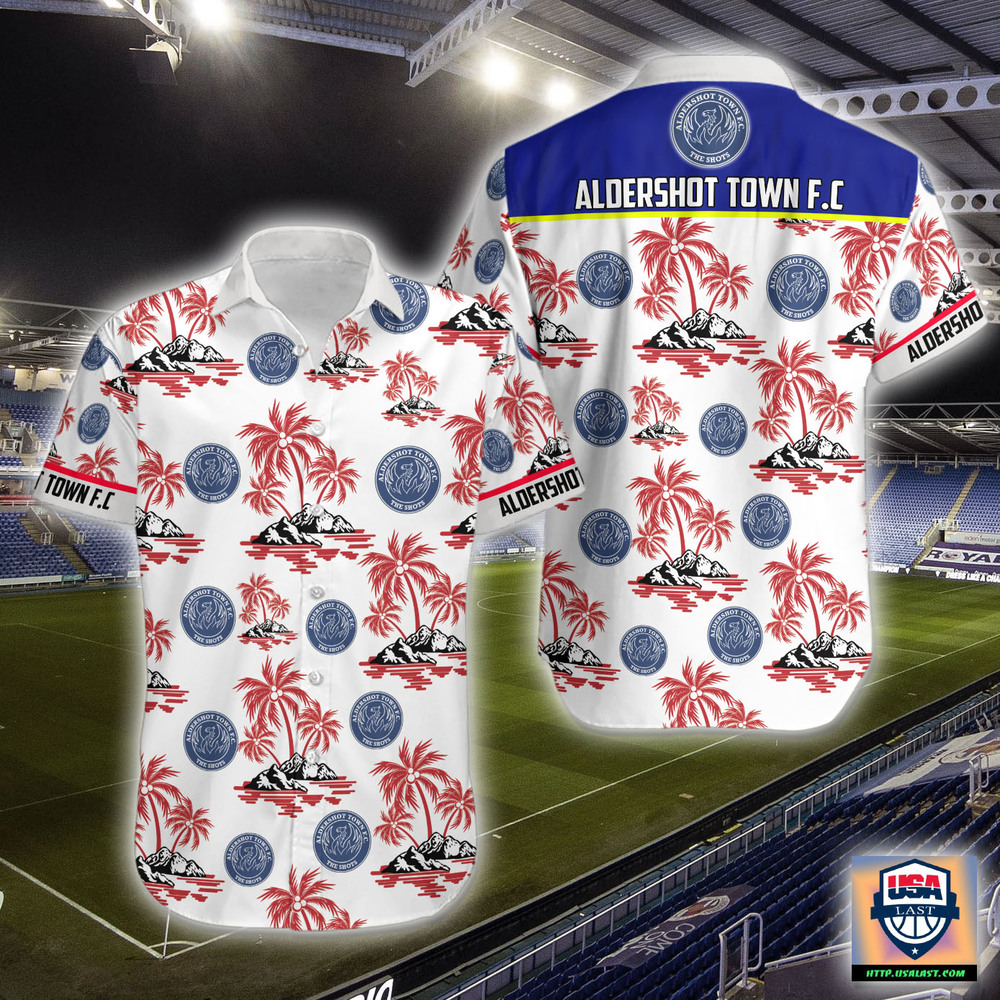 New Aldershot Town F.C Hawaiian Shirt