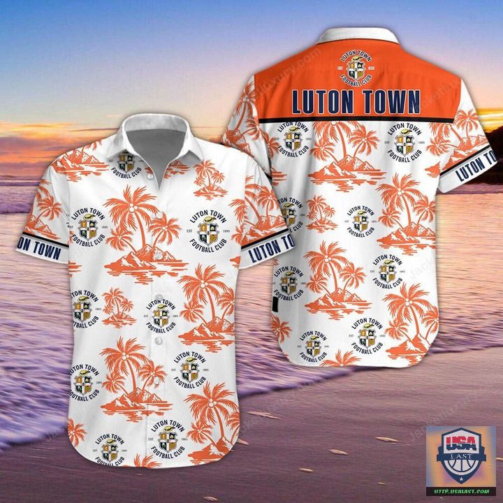 Amazing Luton Town F.C Aloha Hawaiian Shirt Beach Short