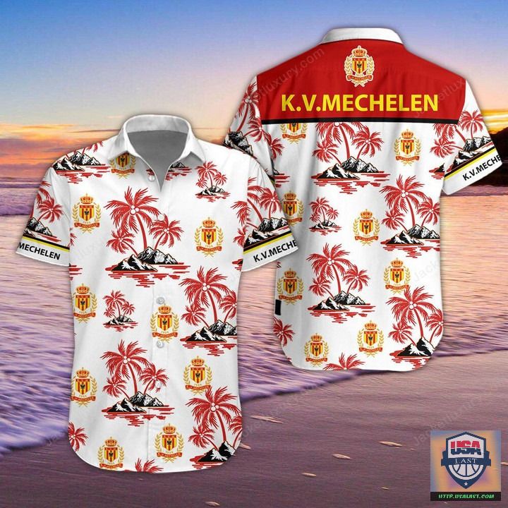 Amazing K.V. Mechelen Football Club Aloha Hawaiian Shirt