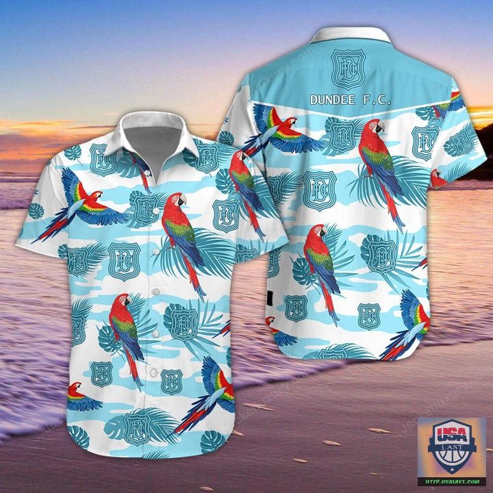 Discount Dundee United F.C Parrot Hawaiian Shirt Beach Short