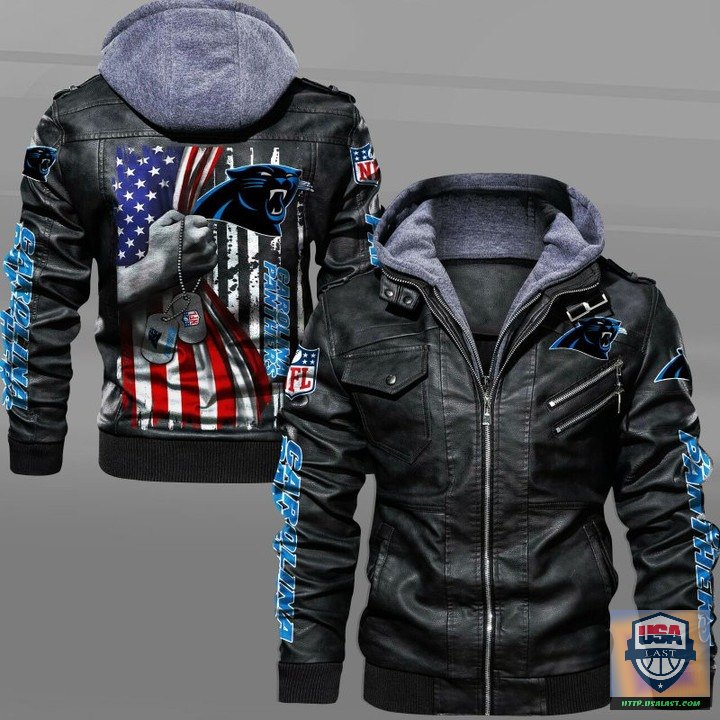 Top Rate Buffalo Bills Military Dog Tag Leather Jacket