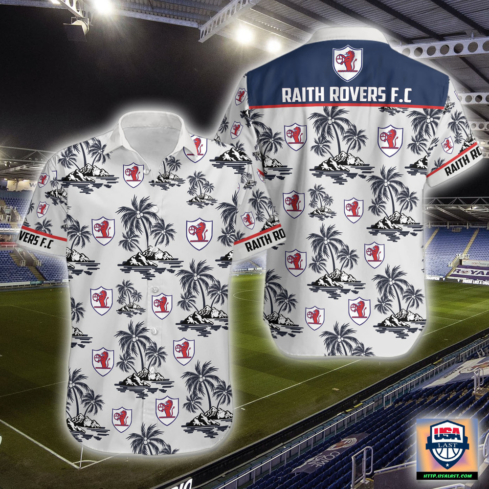 Unique Raith Rovers F.C Hawaiian Shirt