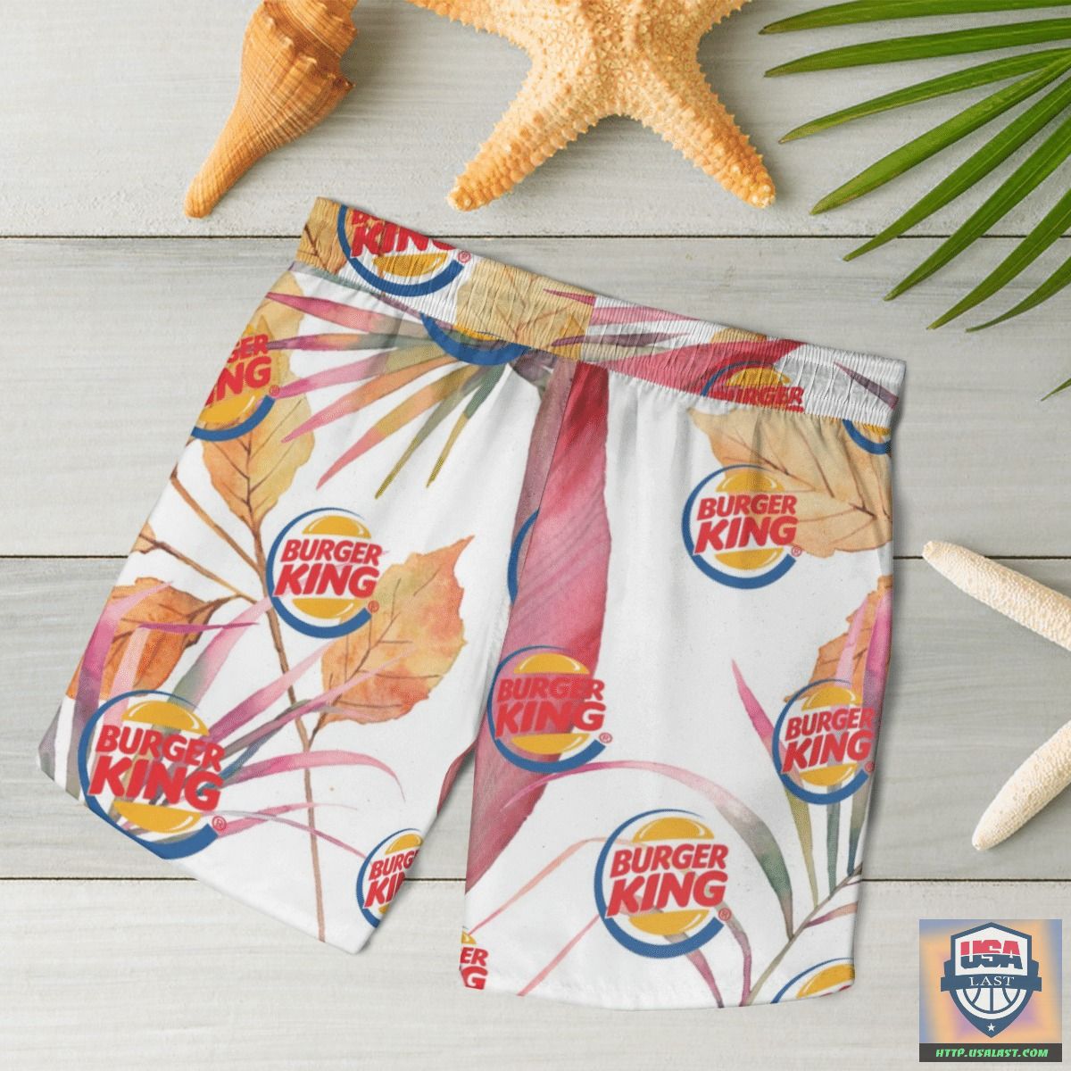 Top Hot Burger King Hawaiian Shirt, Beach Short