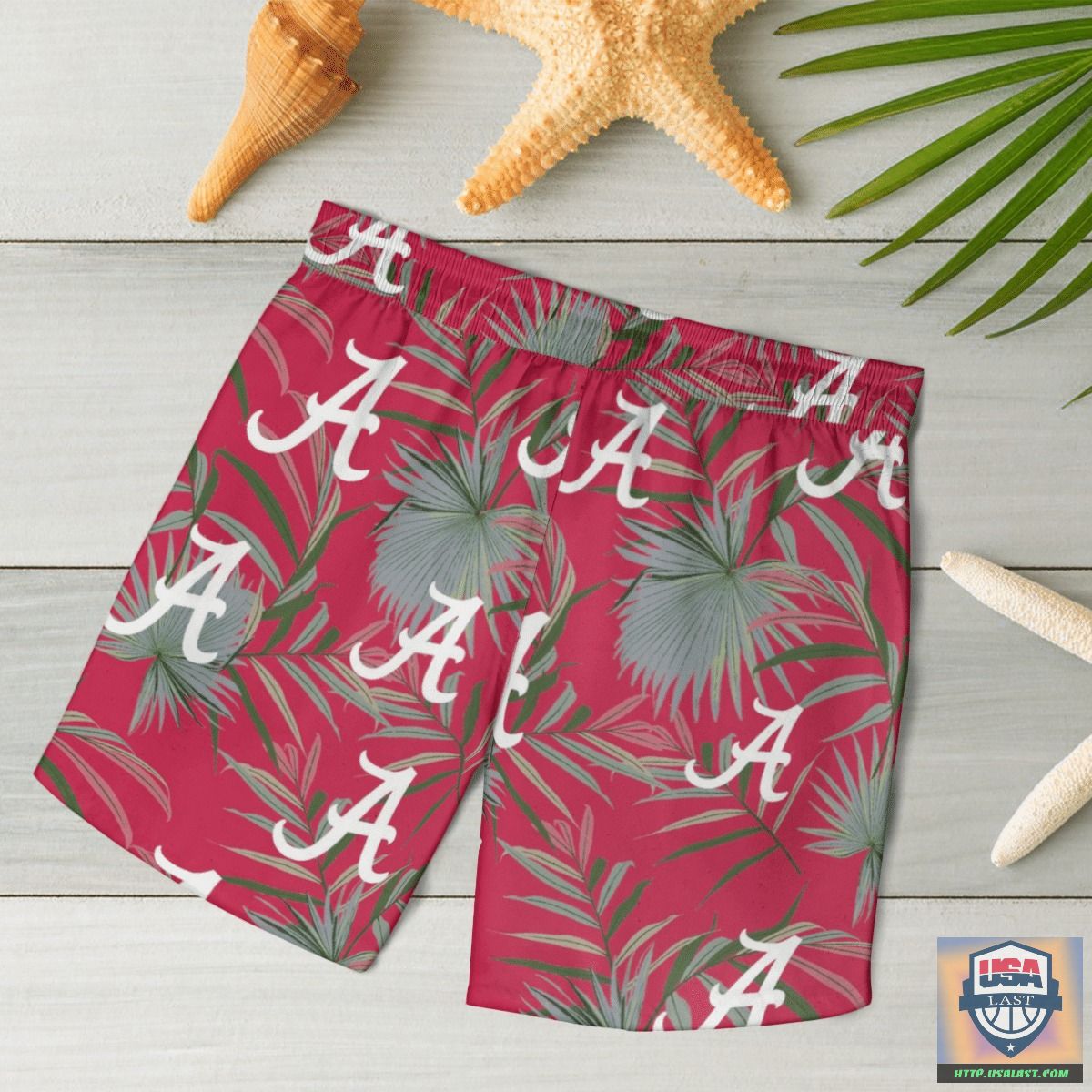Discount Nfl Alabama Crimson Tide Hawaiian Shirts Short Pant