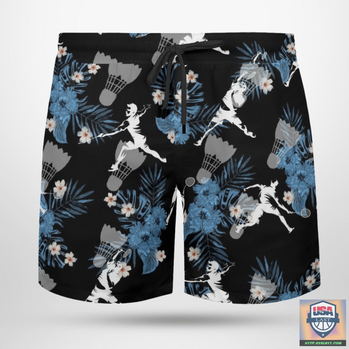 Trending Badminton Hawaiian Shirts, Beach Short