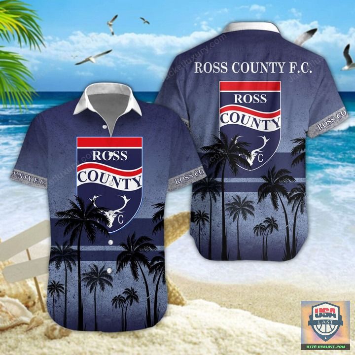 Best Gift Ross County F.C Palm Tree Hawaiian Shirt Beach Short