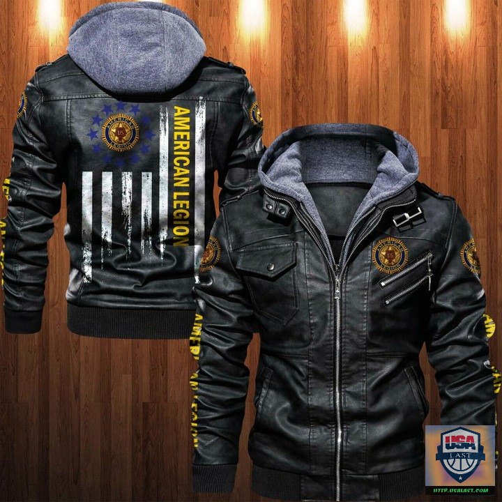 Fabulous American Legion Leather Jacket