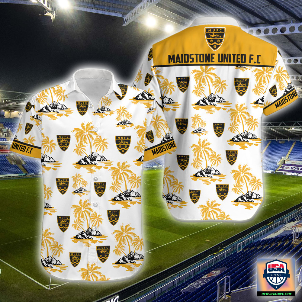 Premium Maidstone United F.C Hawaiian Shirt