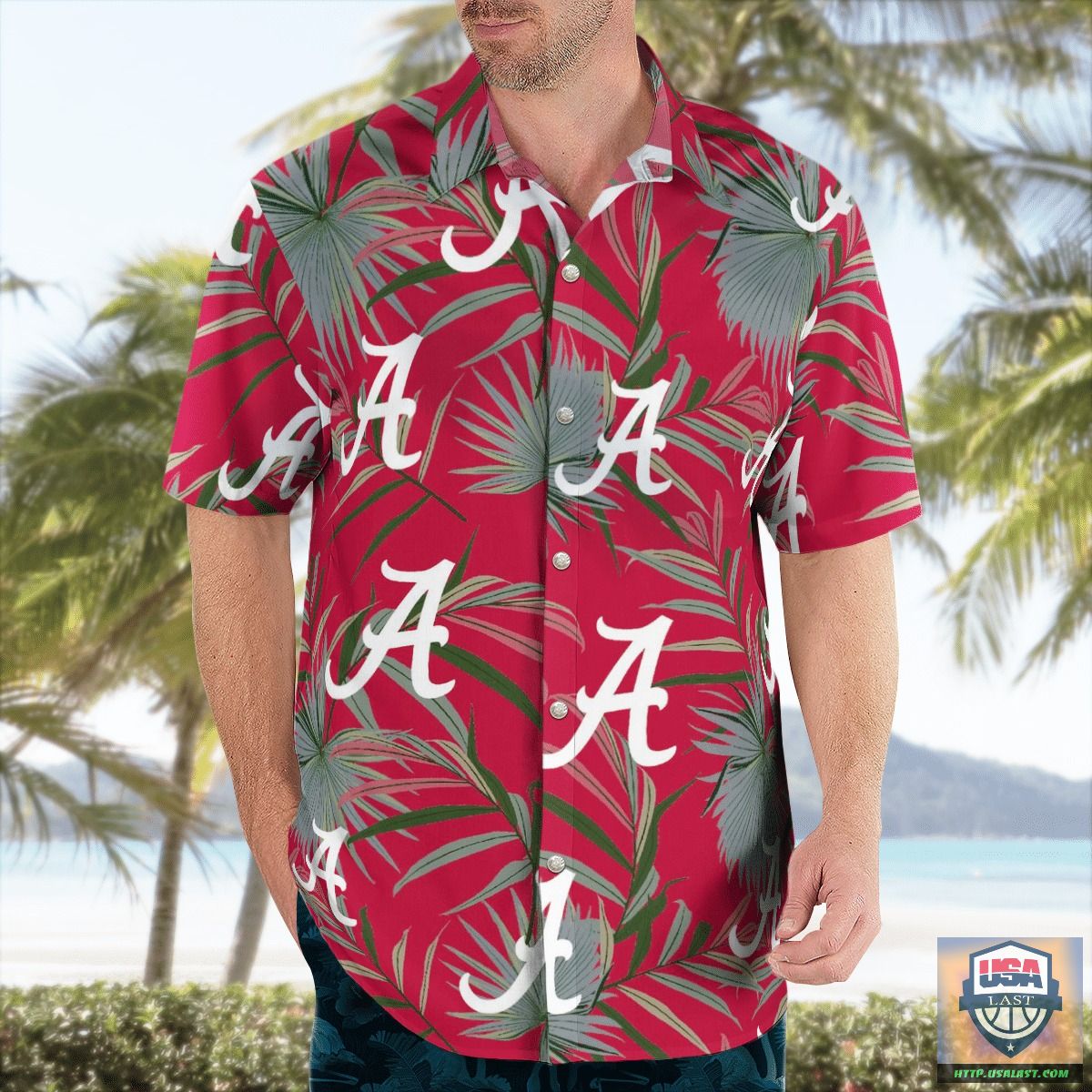 Discount Nfl Alabama Crimson Tide Hawaiian Shirts Short Pant