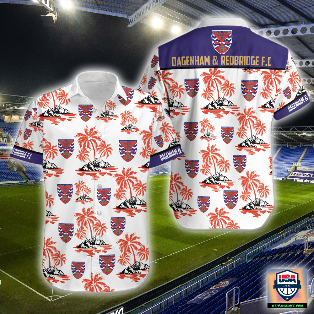 Awesome Dagenham & Redbridge F.C Hawaiian Shirt