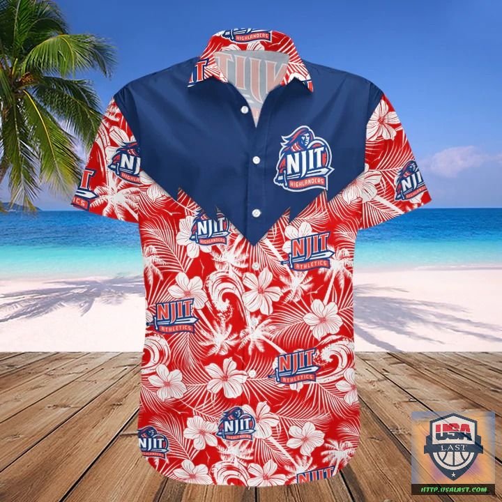 Premium Northeastern Huskies NCAA Tropical Seamless Hawaiian Shirt