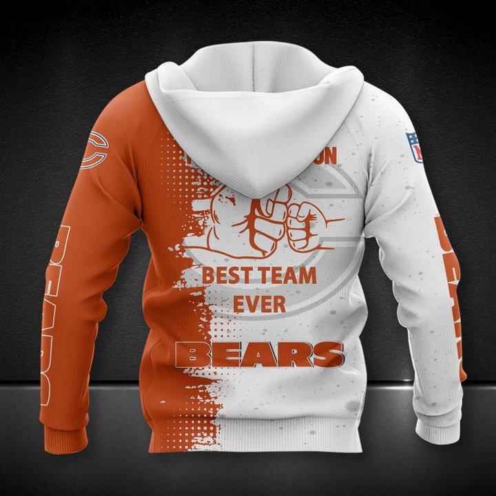 Up to 20% Off Chicago Bears Father And Son Best Team Ever 3D All Over Print Hoodie T-Shirt