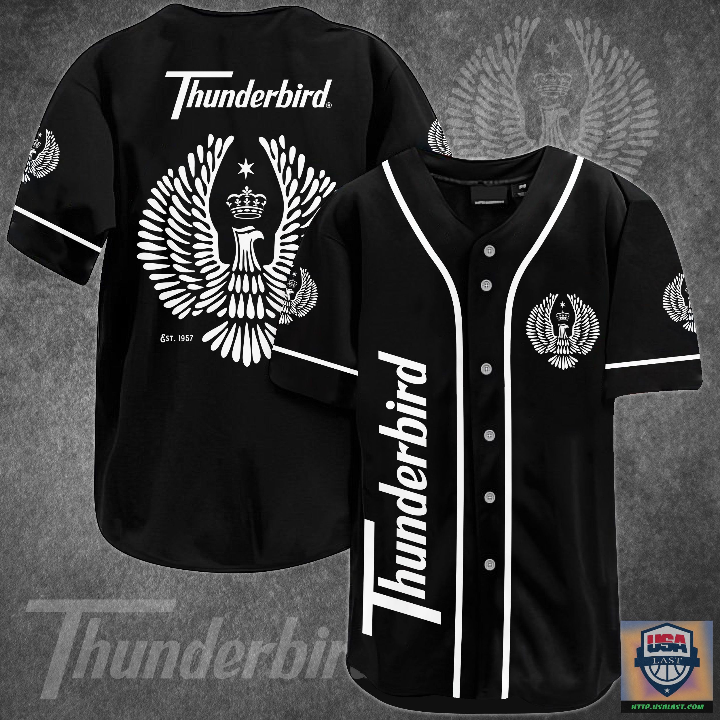 Cheap 1957 Ford Thunderbird Baseball Jersey