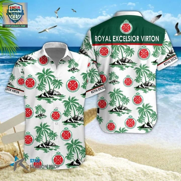 Best Quality Royal Excelsior Virton Football Club Hawaiian Shirt