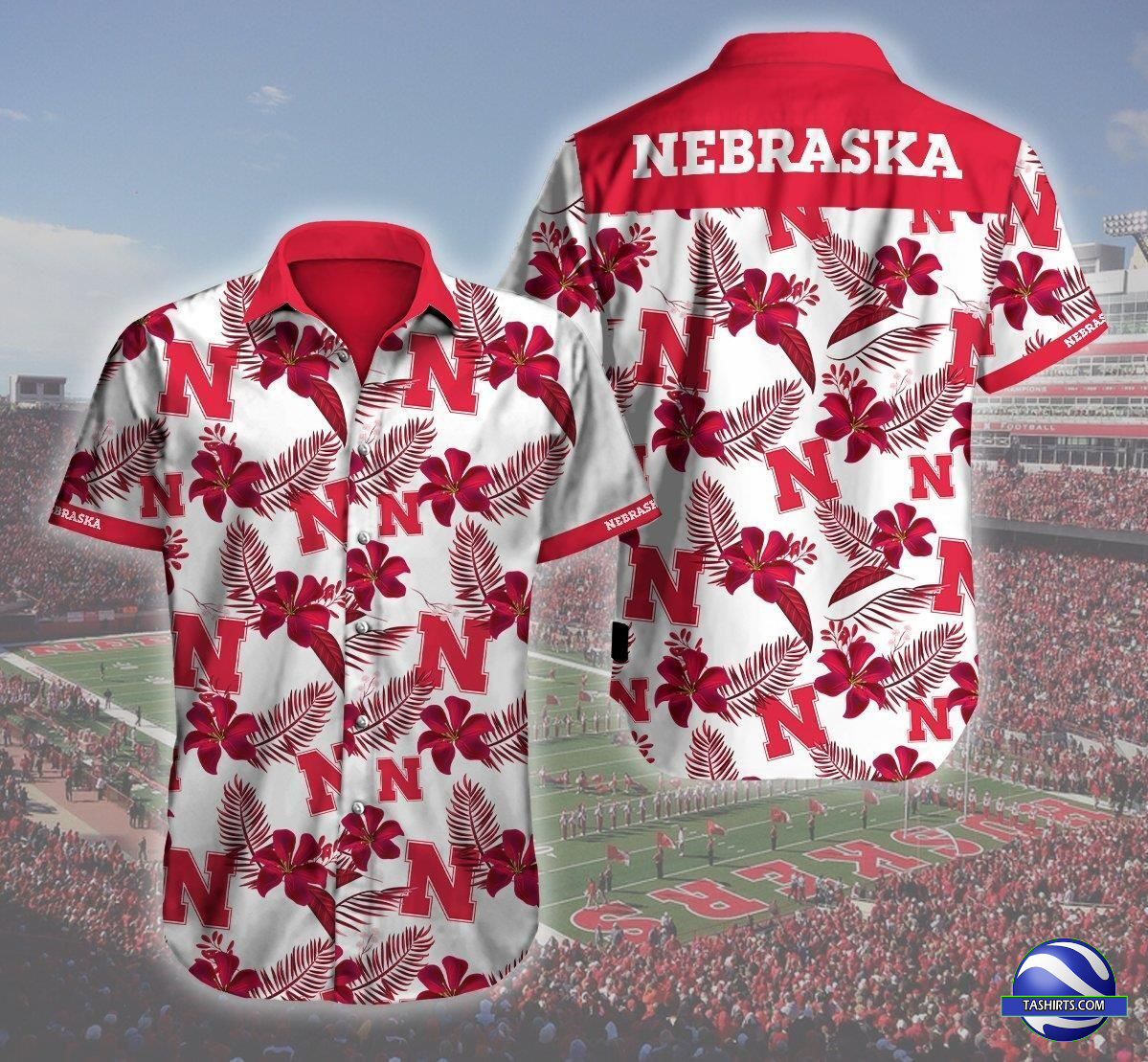 Nebraska Cornhuskers NCAA Hawaiian Shirt