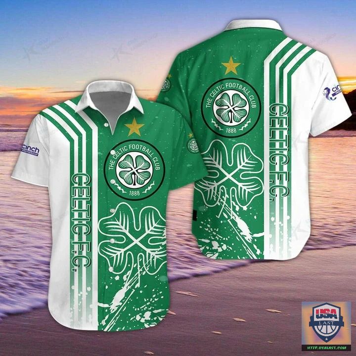 Discount Celtic F.C. Bleach Hawaiian Shirt