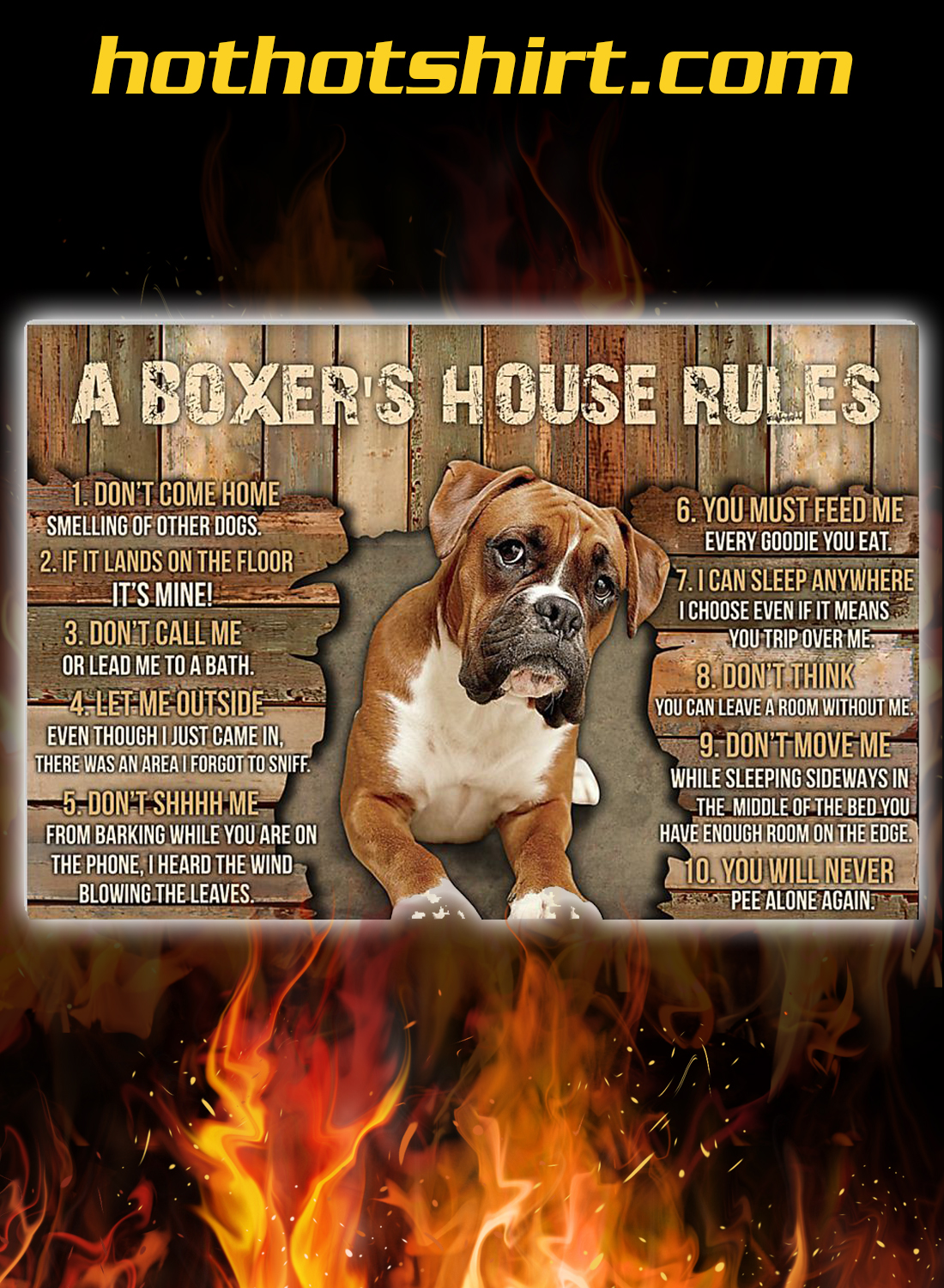 a-boxer-s-house-rules-poster