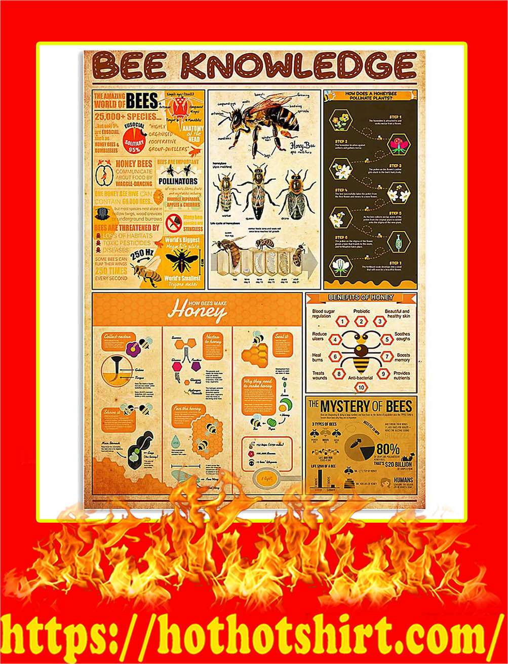 Bee Knowledge Poster