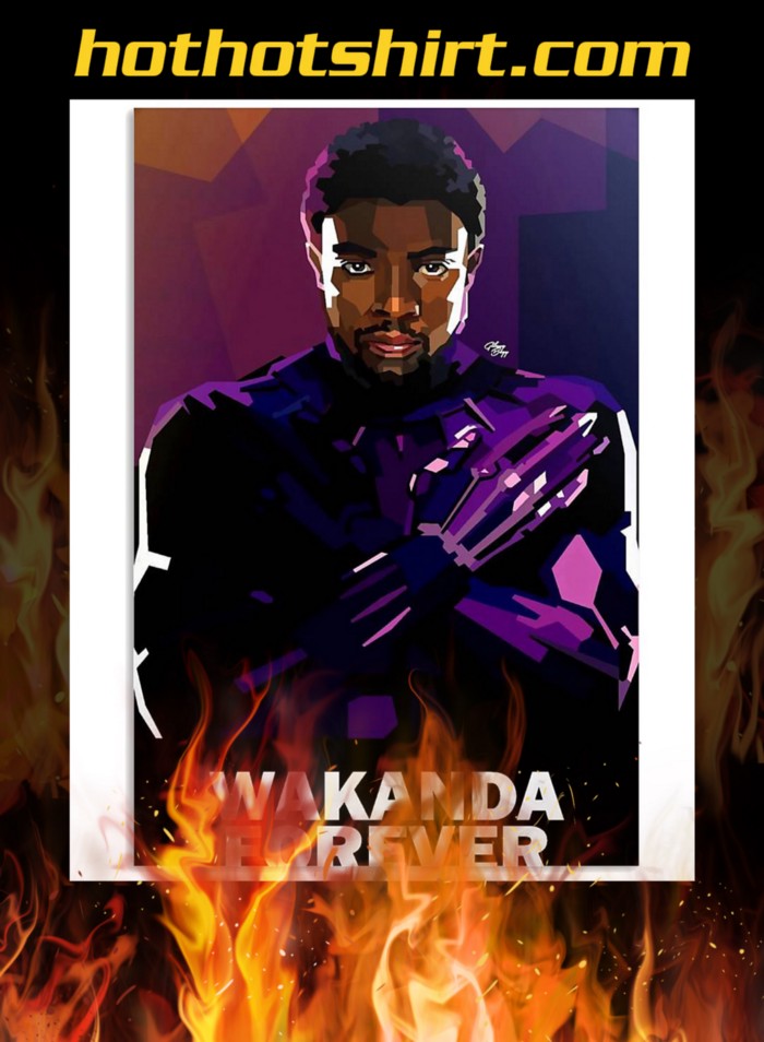 Black panther wakanda forever poster