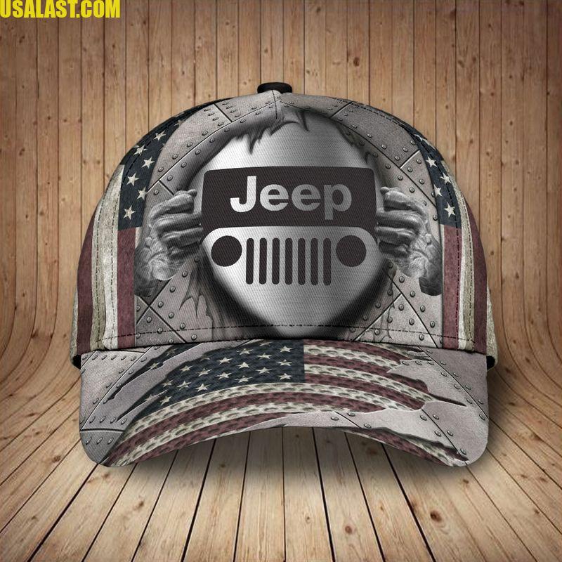 Available Jeep Steel Break All Over Print Cap
