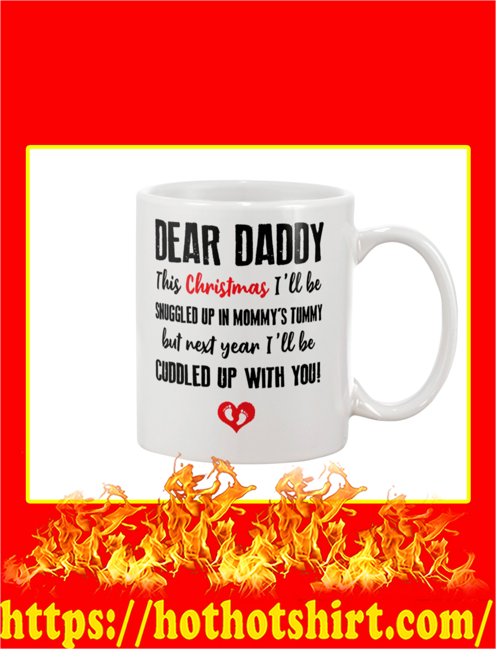Dear Daddy This Christmas Mug