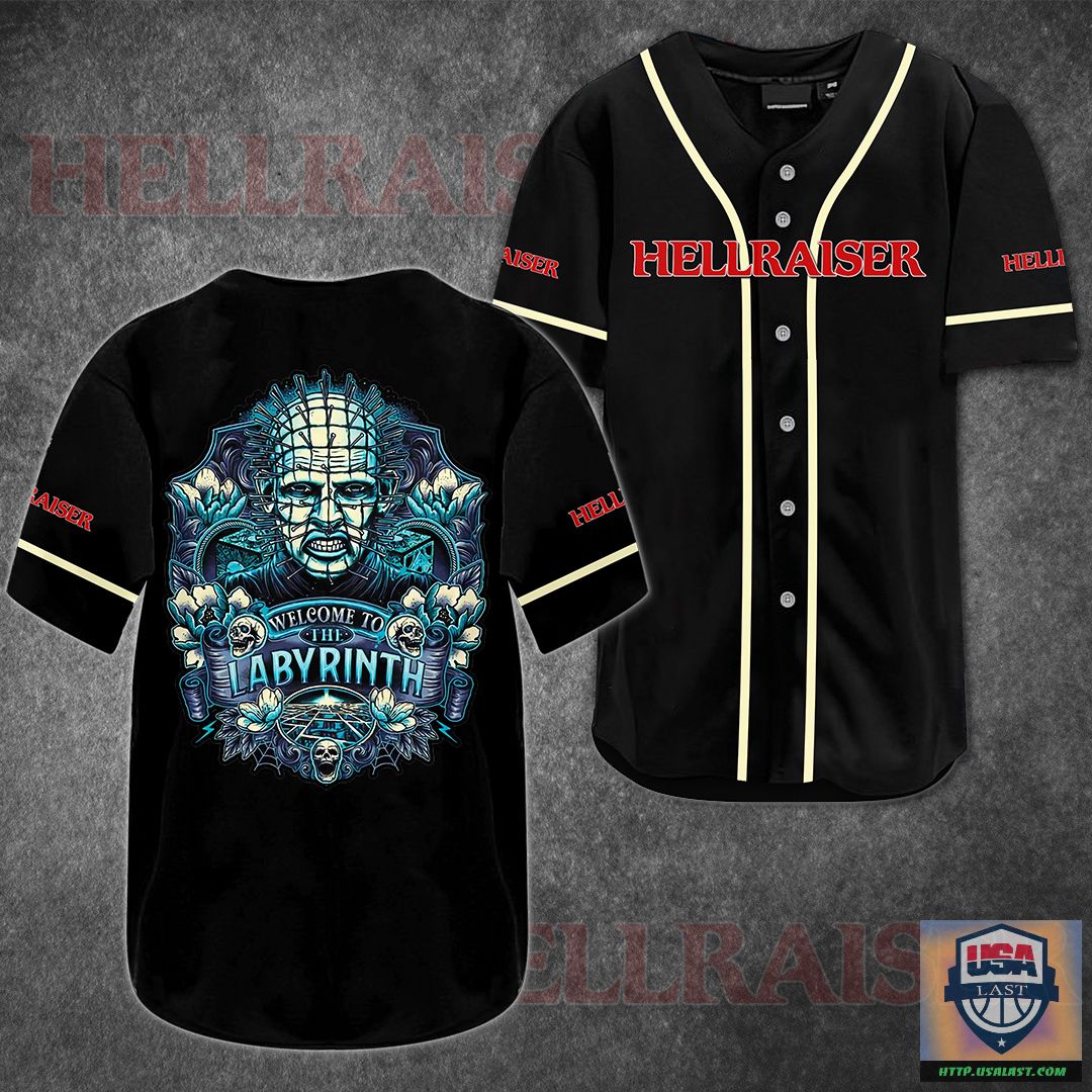 Luxury Hellraiser Welcome To The Labyrinth Baseball Jersey
