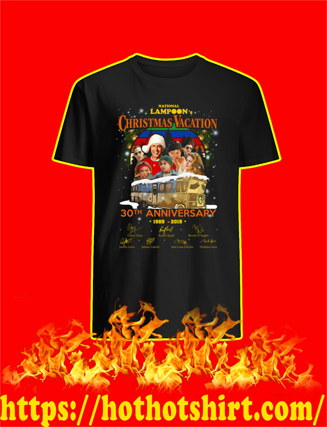 National Lampoon's Christmas Vacation 30th Anniversary 1989 2019 shirt