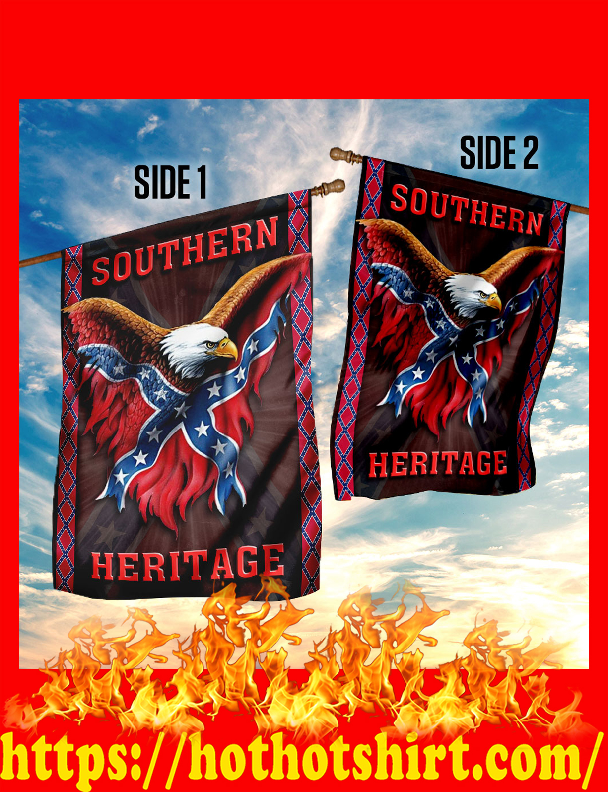 Southern heritage confederate flag