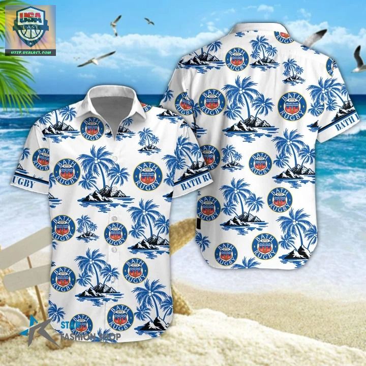 Wholesale Bath Rugby Club Hawaiian Shirt