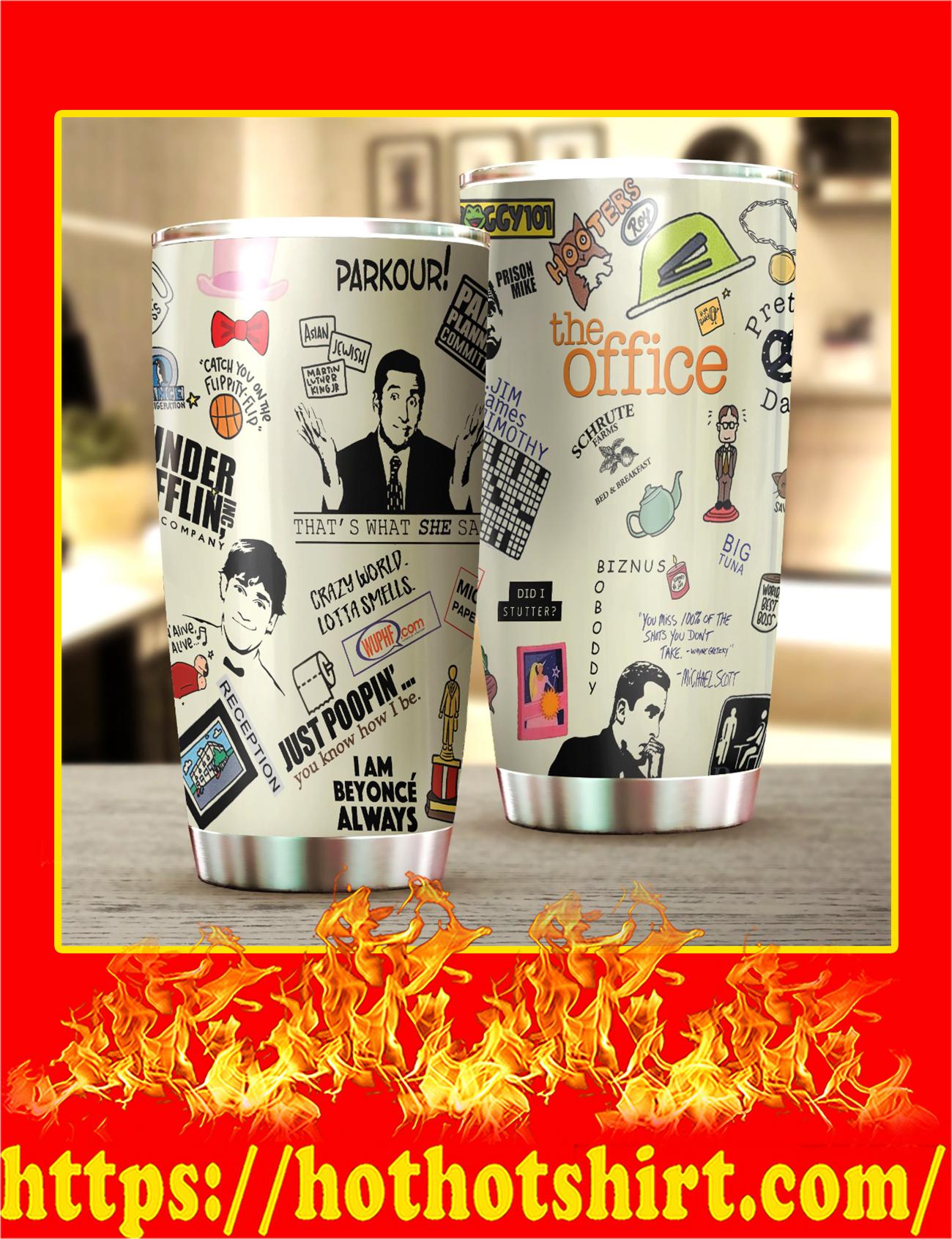 The Office Stainless Steel Tumbler