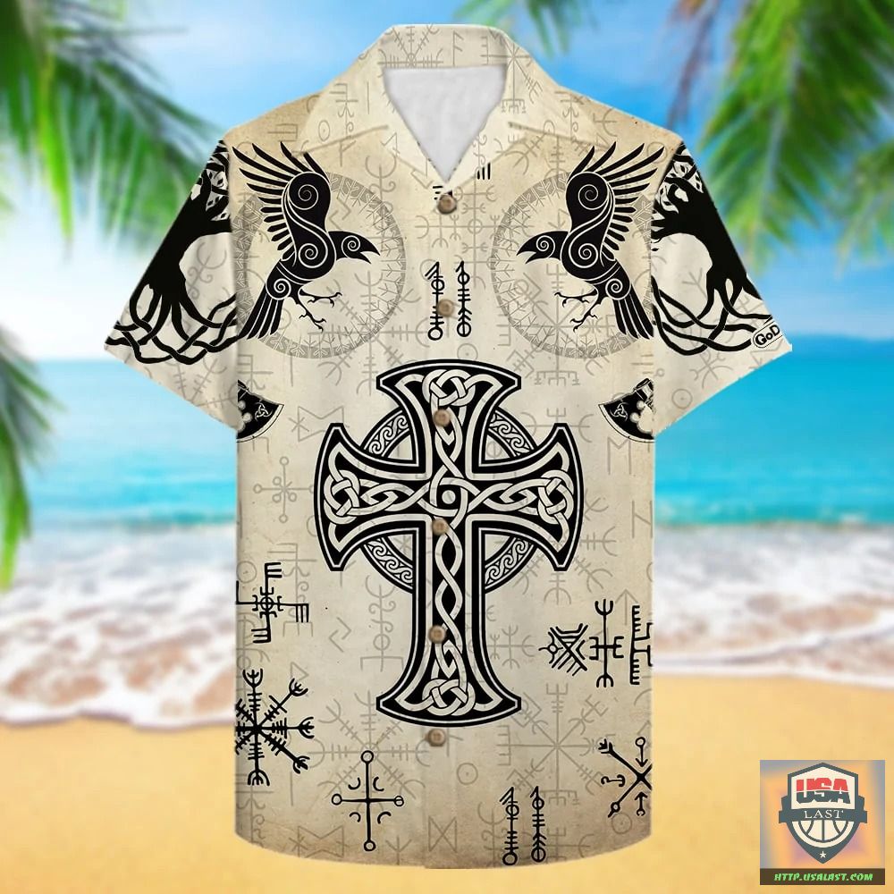 Available Strong Viking Too Many Idiots Not Enough Axes Hawaiian Shirt