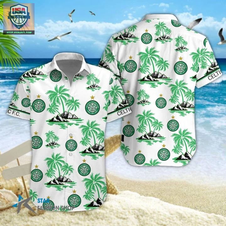 Best Sale Scottish Premiership Celtic F.C Hawaiian Shirt
