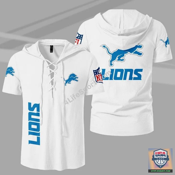 Traditional Detroit Lions Premium Drawstring Shirt
