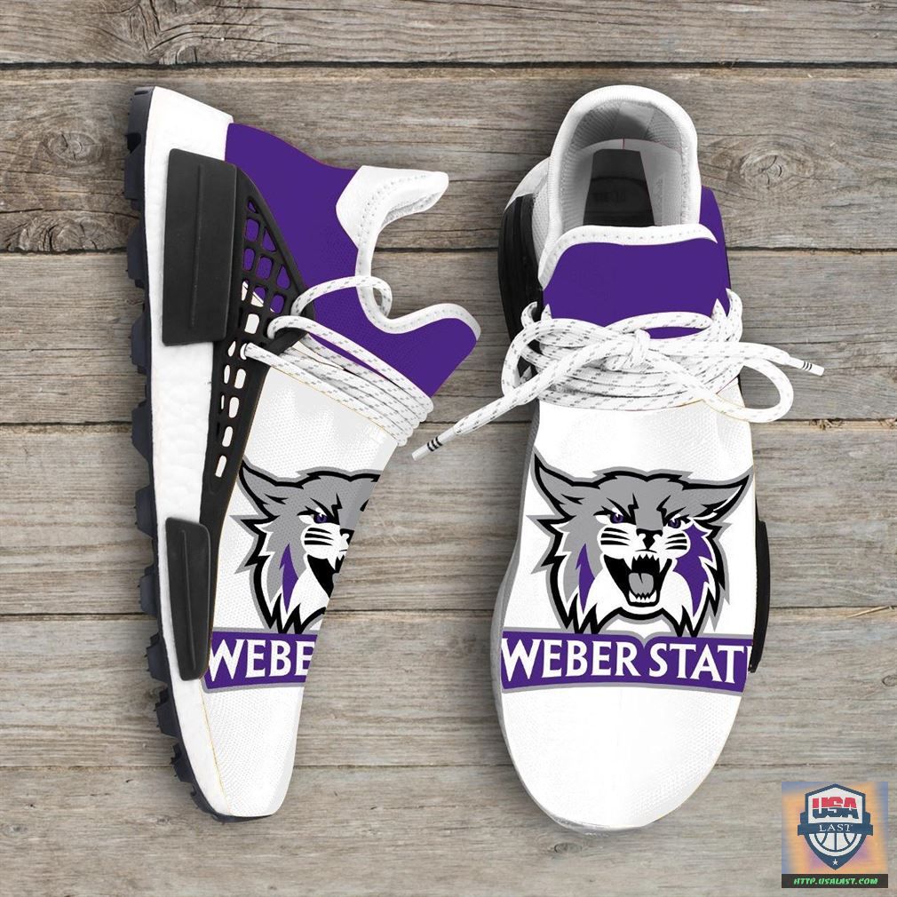 Esty Weber State Wildcats NMD Human Ultraboost Shoes