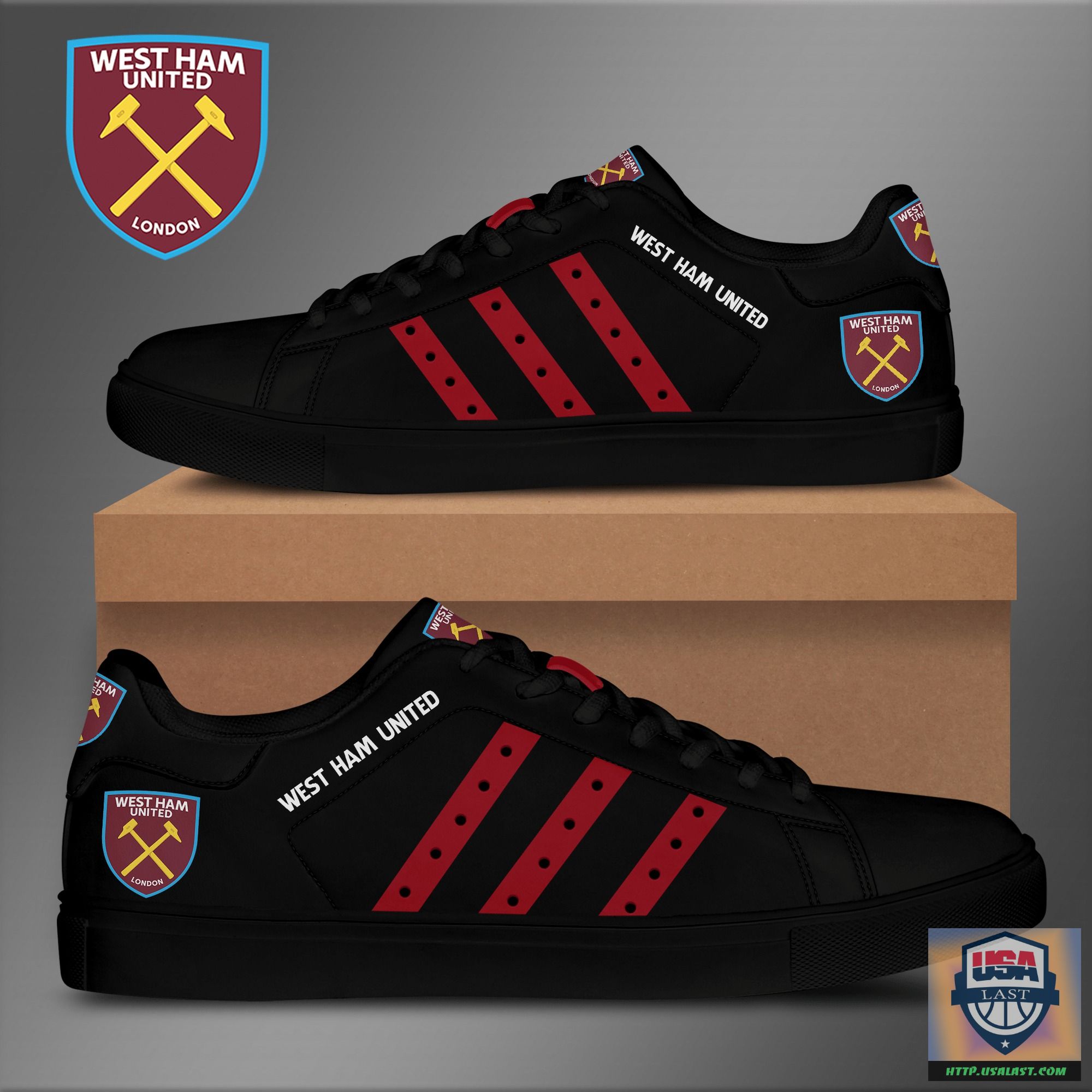 Available West Ham United F.C Stan Smith Low Top Shoes