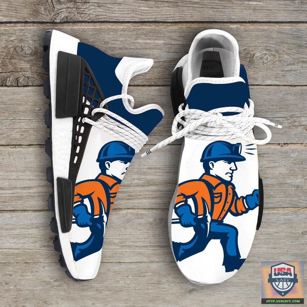 Official Wisconsin-Platteville Pioneers NMD Human Ultraboost Shoes