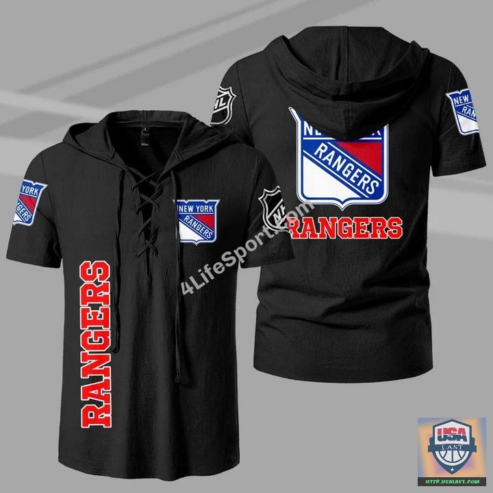 New York Rangers Drawstring Shirt