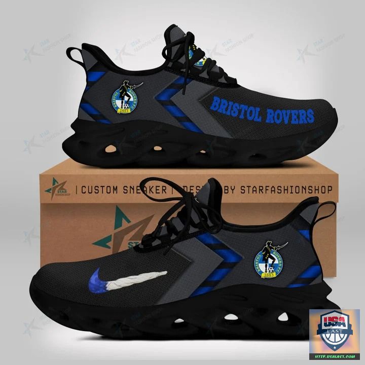 New Fashion Bristol Rovers F.C Just Do It Max Soul Shoes