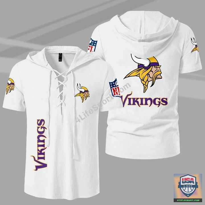 Saleoff Minnesota Vikings Premium Drawstring Shirt