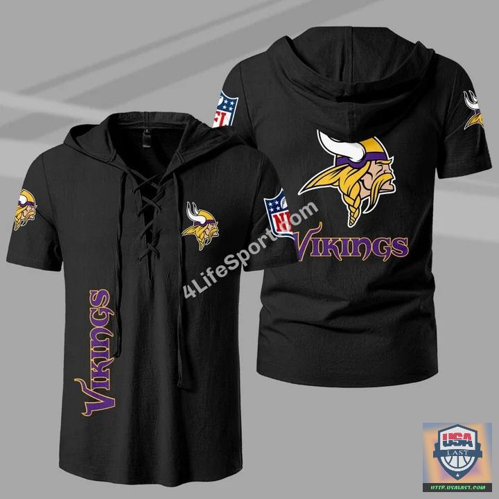Saleoff Minnesota Vikings Premium Drawstring Shirt