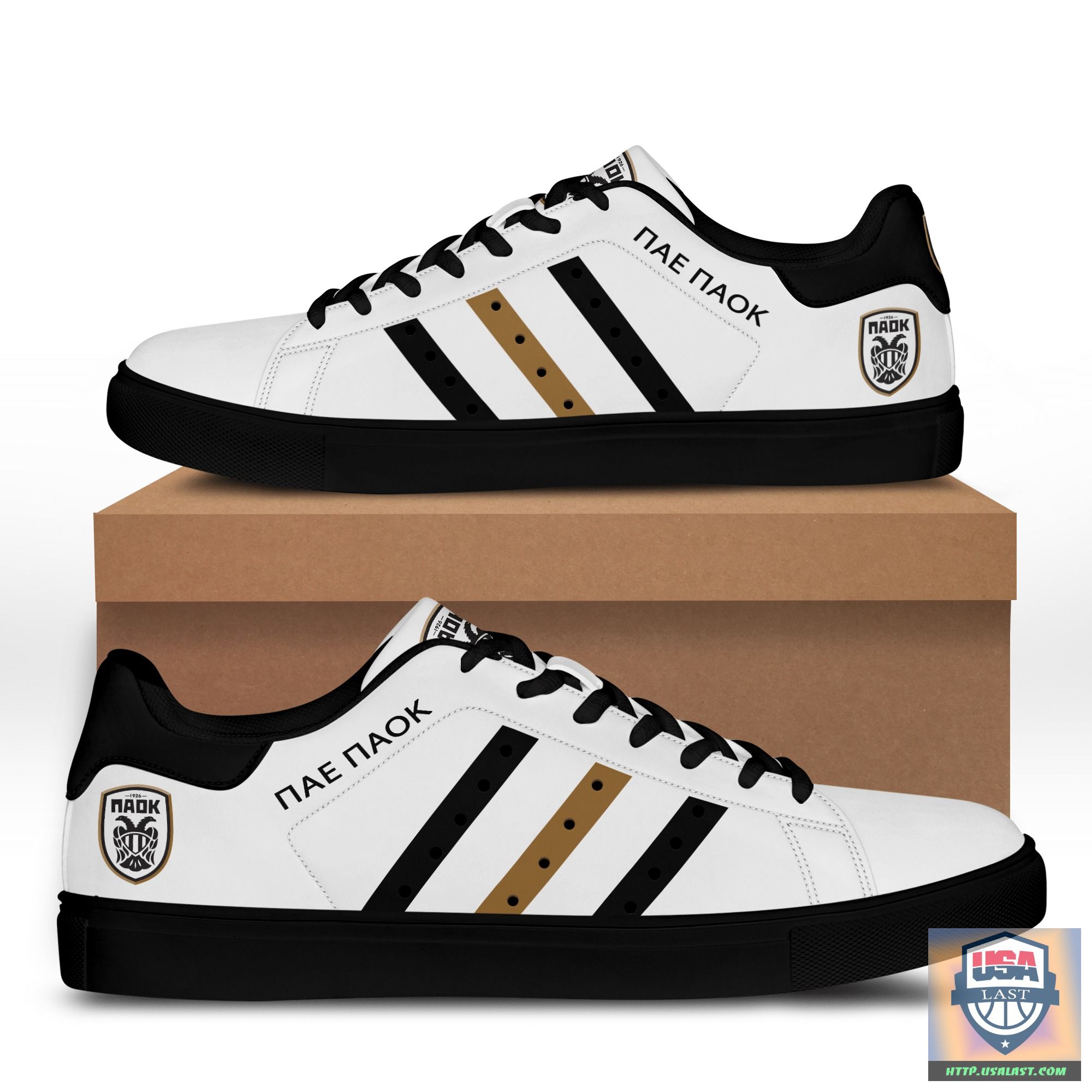 Top Hot PAOK FC Stan Smith Low Top Shoes